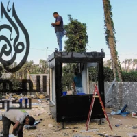 Kiosks - Caravan office for sale - Mini Office caravan - Security Kiosk - Security office caravan - Caravans fro sale - Caravan - Caravan factory - Elmoheeb caravans and containers